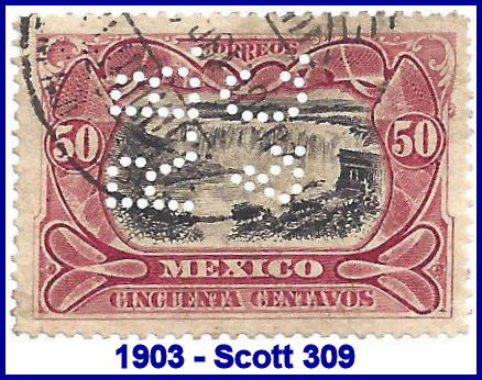 Roberto Boker & Company 1903 perfin